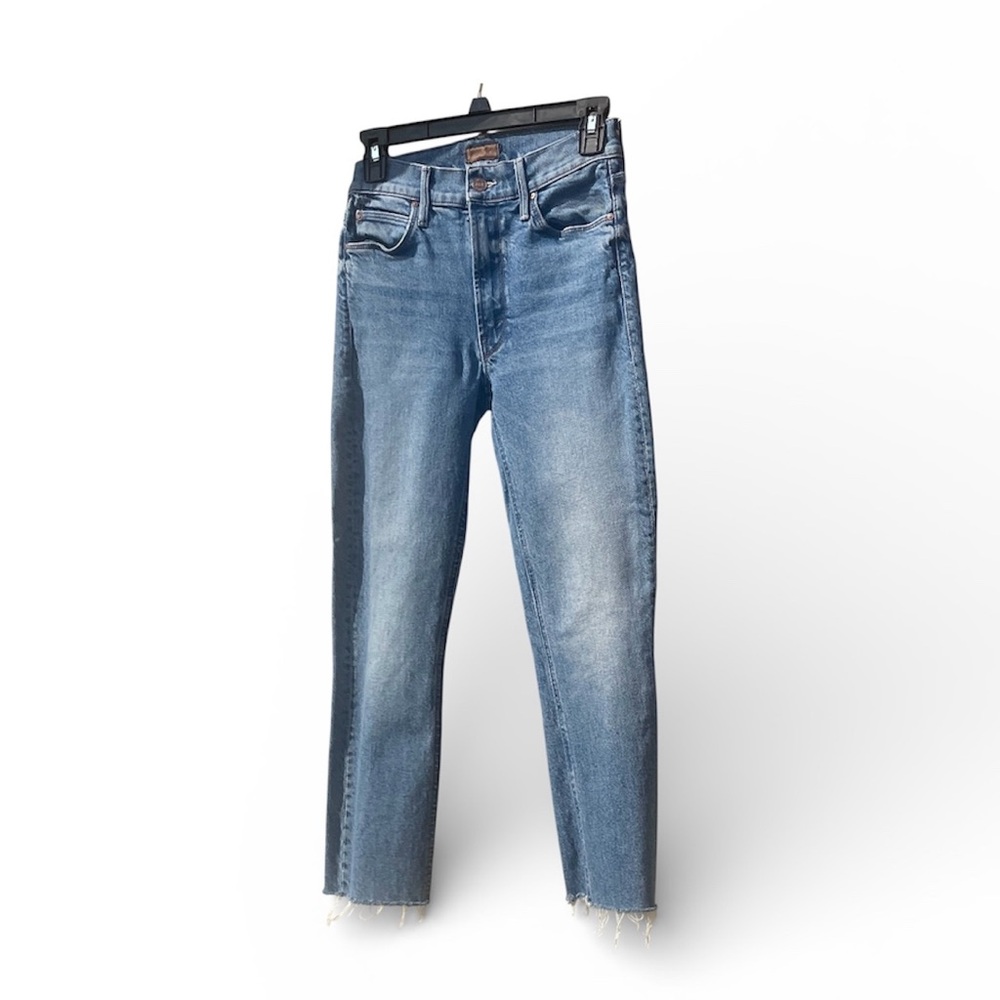 MOTHER The Mid Rise Dazzler Ankle Jeans